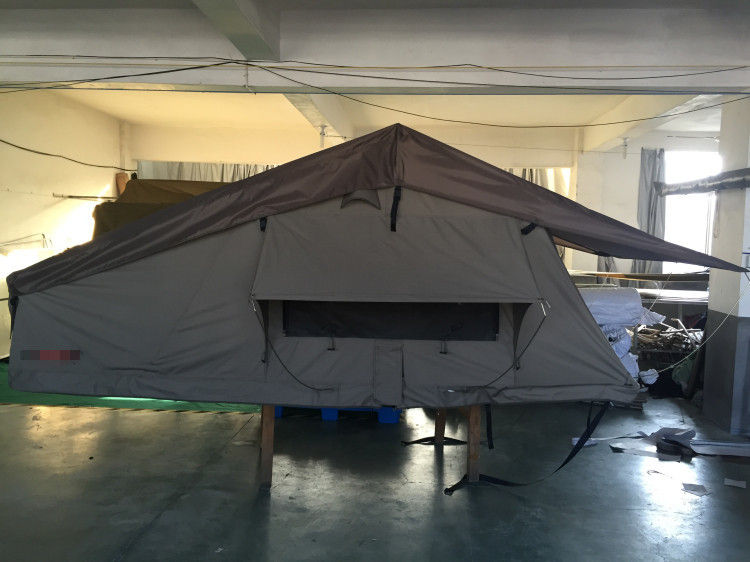 De waterdichte 4x4-Tent van de de Autouitbreiding van de Dak Hoogste Tent met de Matras van 6 Cm Dikte